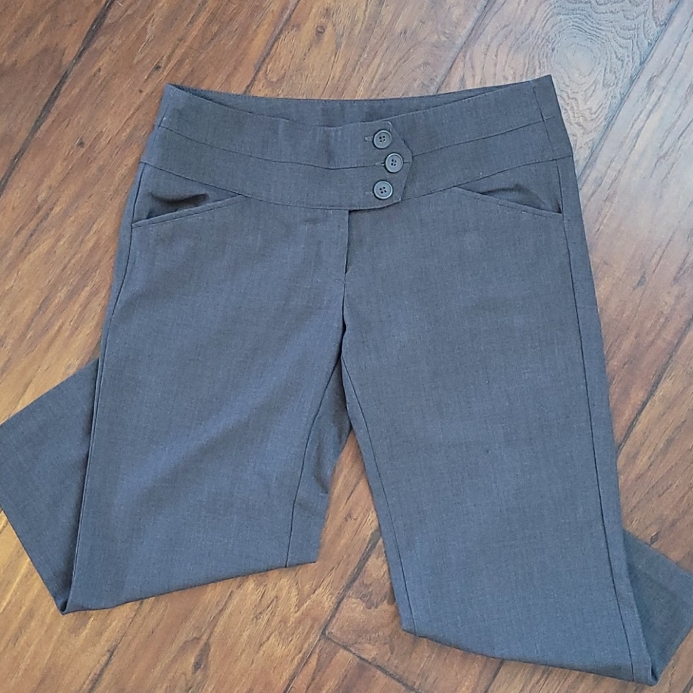 Cropped wide legged pants